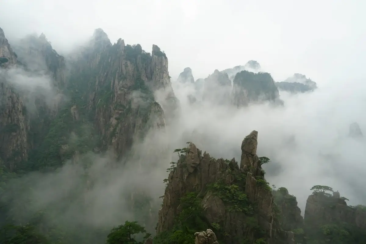 Huangshan Mountains, China
