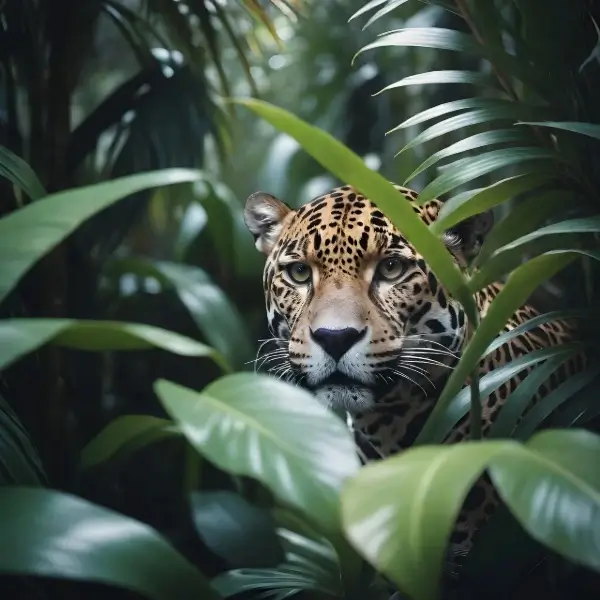 Jaguar in the Colombian wild